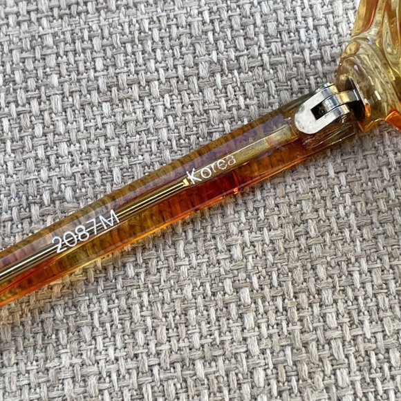 Vintage Corning Women Sunglasses Brown Tone Frame Ladies Eye Wear Shades - Picture 7 of 8